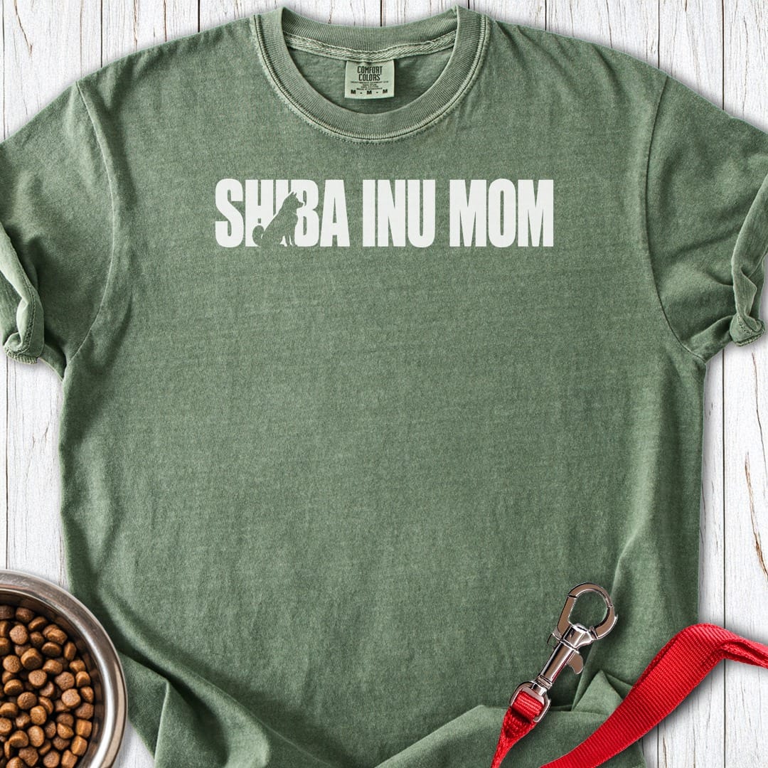 Shiba Inu Mom Premium Tee Gift For Mom