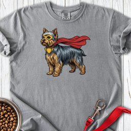 Yorkshire Terrier Superhero Premium Tee Gift For Dog Lover