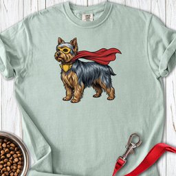Yorkshire Terrier Superhero Premium Tee Gift For Dog Lover