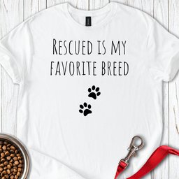 Rescue Dogs T Shirt Gift For Dog Lover