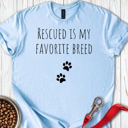 Rescue Dogs T Shirt Gift For Dog Lover