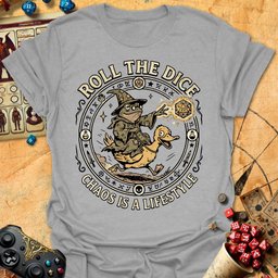 Chaos Lifestyle Tee Gift For Tabletop Gamer