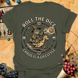 Chaos Lifestyle Tee Gift For Tabletop Gamer
