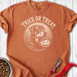 Rottweiler Trick Or Treat Premium Tee Gift For Dog Lover