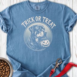 Rottweiler Trick Or Treat Premium Tee Gift For Dog Lover