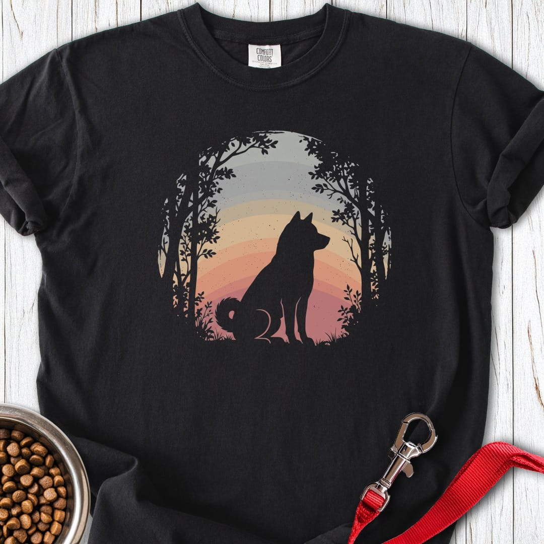 Shiba Inu Nature Premium Tee Gift For Dog Lover