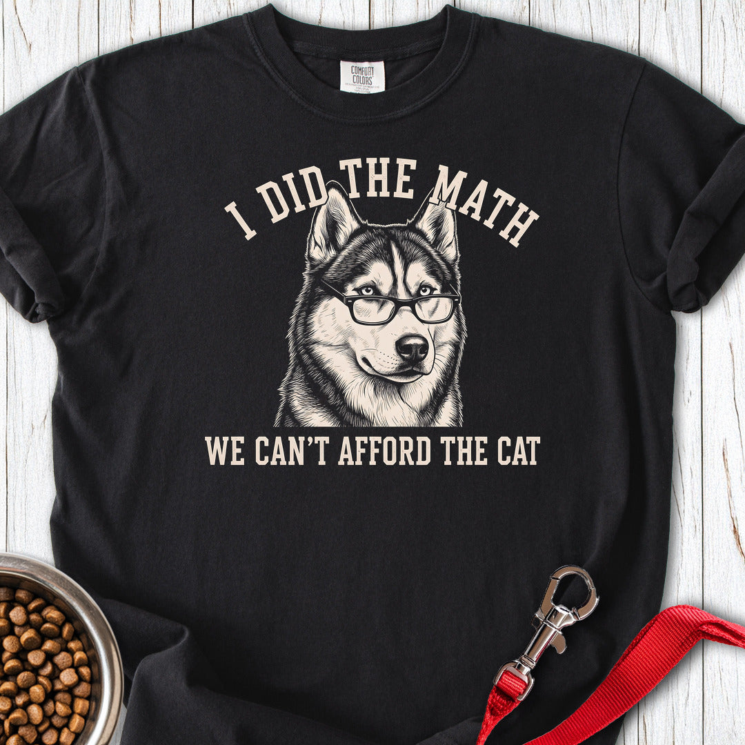 Siberian Husky Ban The Cat Premium Tee Gift For Cat Lover