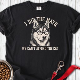 Siberian Husky Ban The Cat Premium Tee Gift For Cat Lover