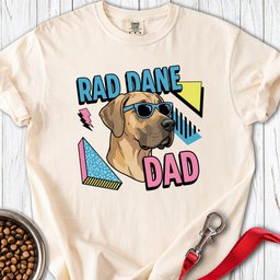 Rad Dane Dad 90s Premium Tee Gift For Dad