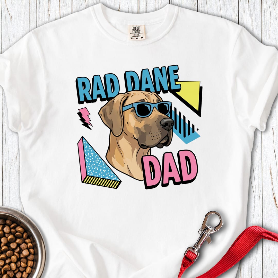 Rad Dane Dad 90s Premium Tee Gift For Dad