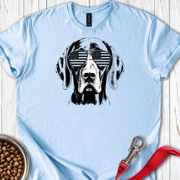 Vizsla Flag Shades T Shirt Gift For Dog Lover