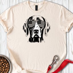 Vizsla Flag Shades T Shirt Gift For Dog Lover