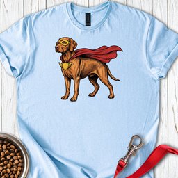 Vizsla Superhero T Shirt Gift For Dog Lover