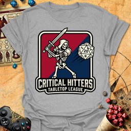 Critical Hitters Tee Gift For Tabletop Gamer