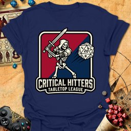 Critical Hitters Tee Gift For Tabletop Gamer