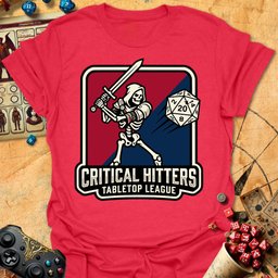 Critical Hitters Tee Gift For Tabletop Gamer