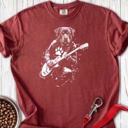 Rottweiler Guitar Premium Tee Gift For Dog Lover