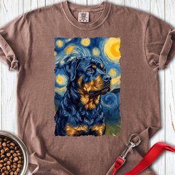 Rottweiler Van Gogh Premium Tee Gift For Dog Lover