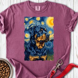 Rottweiler Van Gogh Premium Tee Gift For Dog Lover