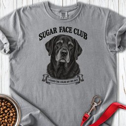 Sugar Face Labrador Boy Premium Tee Gift For Dog Lover