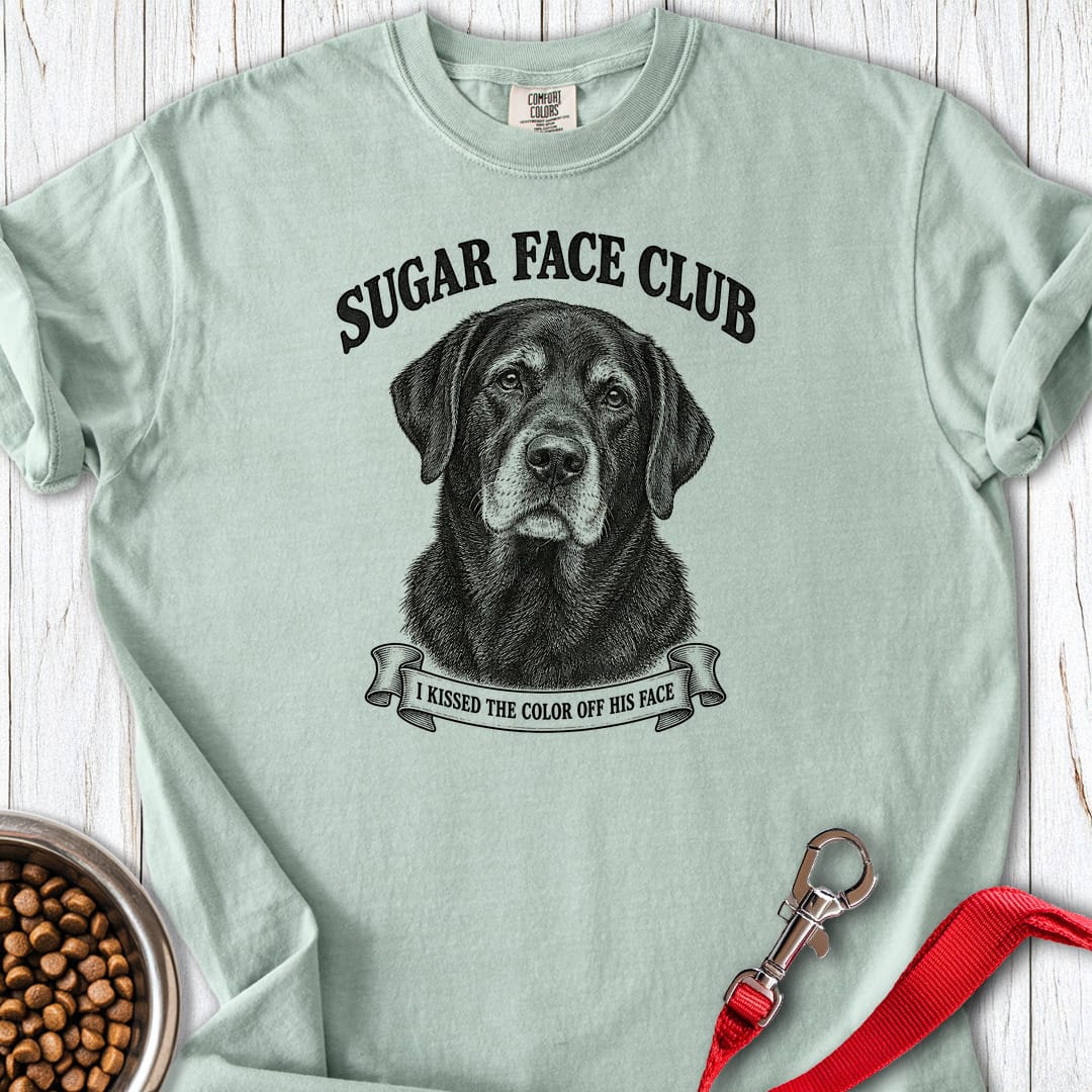 Sugar Face Labrador Boy Premium Tee Gift For Dog Lover