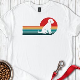 Retro Lagotto T Shirt Gift For Dog Lover