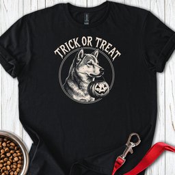 Shiba Inu Trick Or Treat Halloween T Shirt Gift For Dog Lover