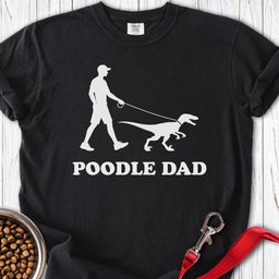 Standard Poodle Dad Premium Tee Gift For Dad