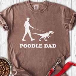 Standard Poodle Dad Premium Tee Gift For Dad