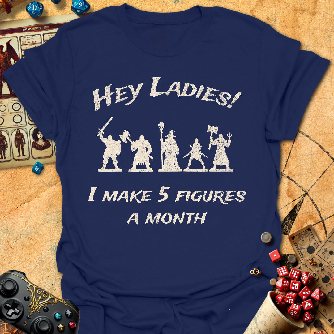 Hey Ladies Tee Gift For Women