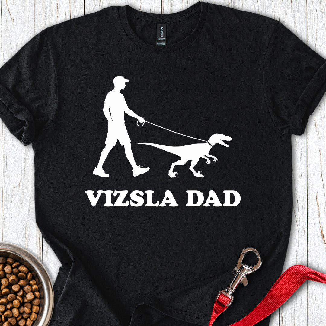 Vizsla Dad T Shirt Gift For Dad