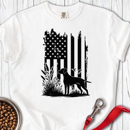 Weimaraner Hunting USA Premium Tee Gift For Dog Lover
