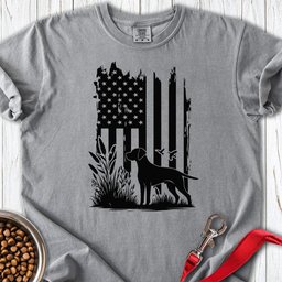Weimaraner Hunting USA Premium Tee Gift For Dog Lover