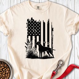 Weimaraner Hunting USA Premium Tee Gift For Dog Lover