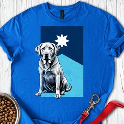 Silver Labrador Minnesota Flag T Shirt Gift For Dog Lover