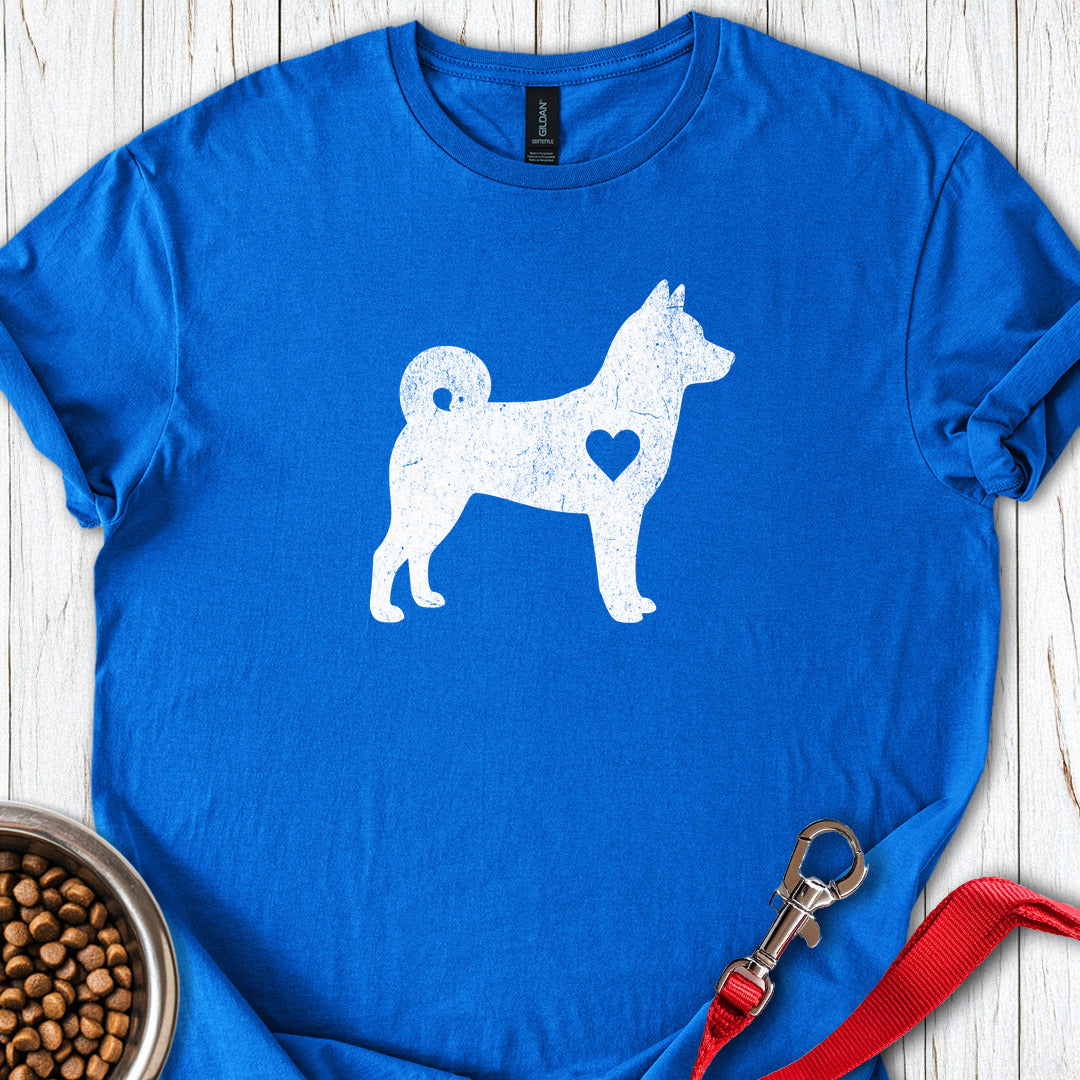 Shiba Inu Love T Shirt Gift For Dog Lover