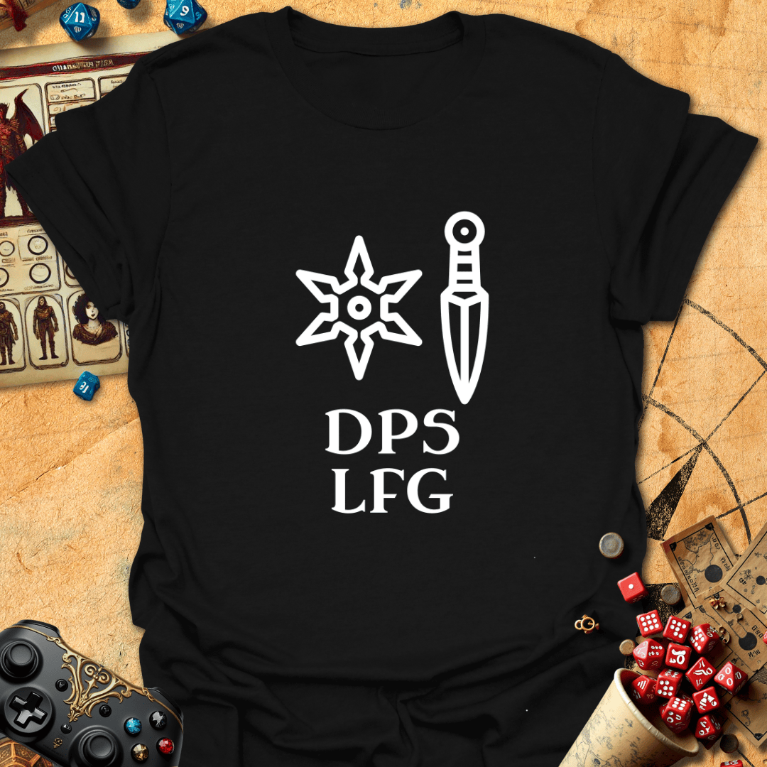 Dps Lfg Tee Gift For Tabletop Gamer