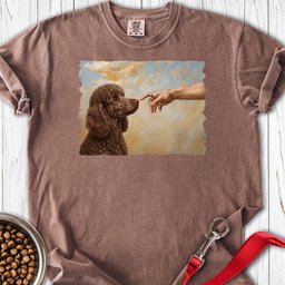 Standard Poodle Creation Chocolate Premium Tee Gift For Dog Lover