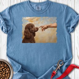 Standard Poodle Creation Chocolate Premium Tee Gift For Dog Lover