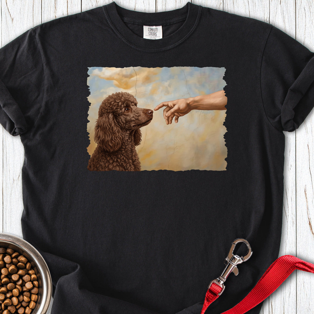 Standard Poodle Creation Chocolate Premium Tee Gift For Dog Lover