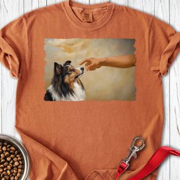 Shetland Sheepdog Creation Premium Tee Gift For Dog Lover