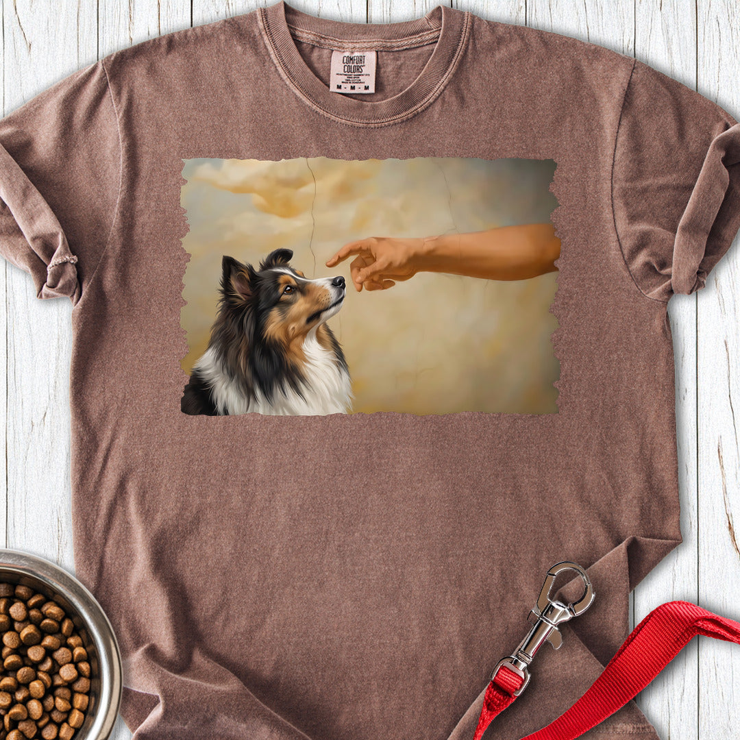 Shetland Sheepdog Creation Premium Tee Gift For Dog Lover