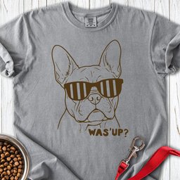 Whats Up Frenchie Premium Tee Gift For Dog Lover