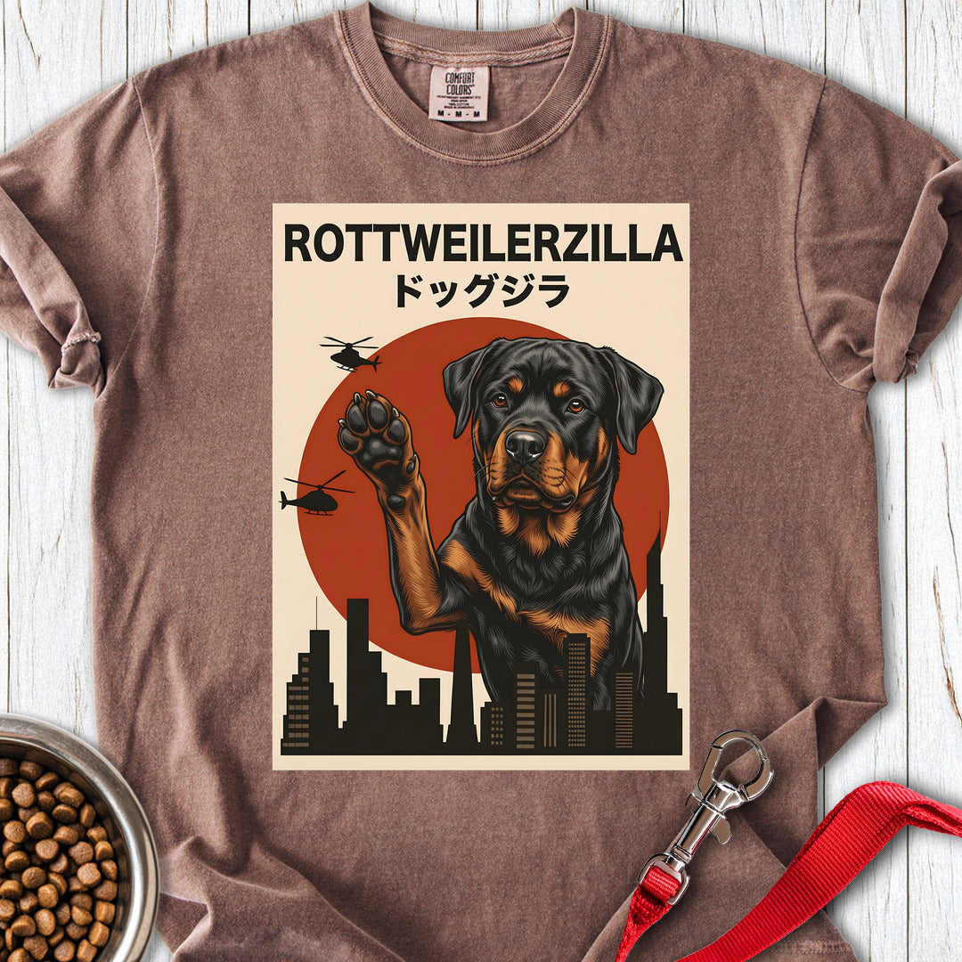 Rottweilerzilla Premium Tee Gift For Dog Lover