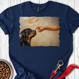 Rottweiler Creation T Shirt Gift For Dog Lover