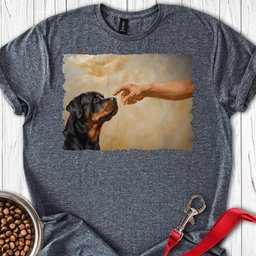 Rottweiler Creation T Shirt Gift For Dog Lover