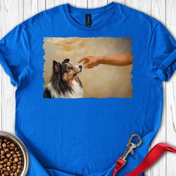 Shetland Sheepdog Creation T Shirt Gift For Dog Lover