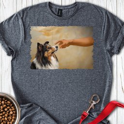 Shetland Sheepdog Creation T Shirt Gift For Dog Lover