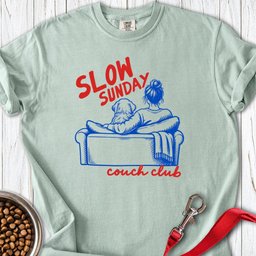 Slow Sunday Golden Retriever Premium Tee Gift For Dog Lover