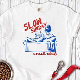 Slow Sunday Golden Retriever Premium Tee Gift For Dog Lover